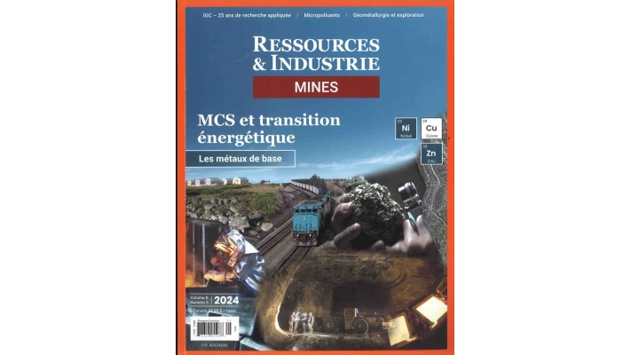 RESSOURCES, MINES ET INDUSTRIES (to be translated)